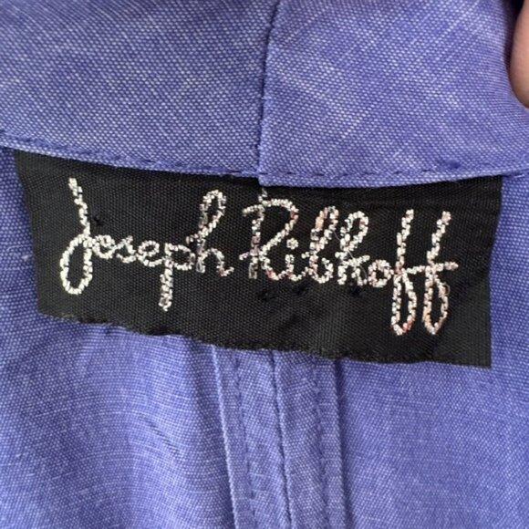 Joseph Ribkoff Open Front Blazer Purple - Picture 4 of 8